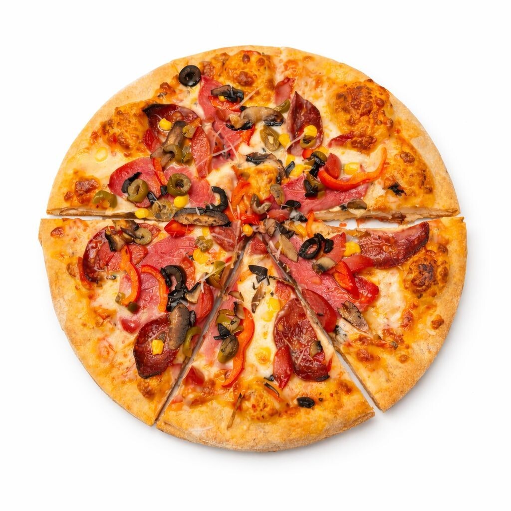 Klasik Karışık Pizza (2 Kişilik)