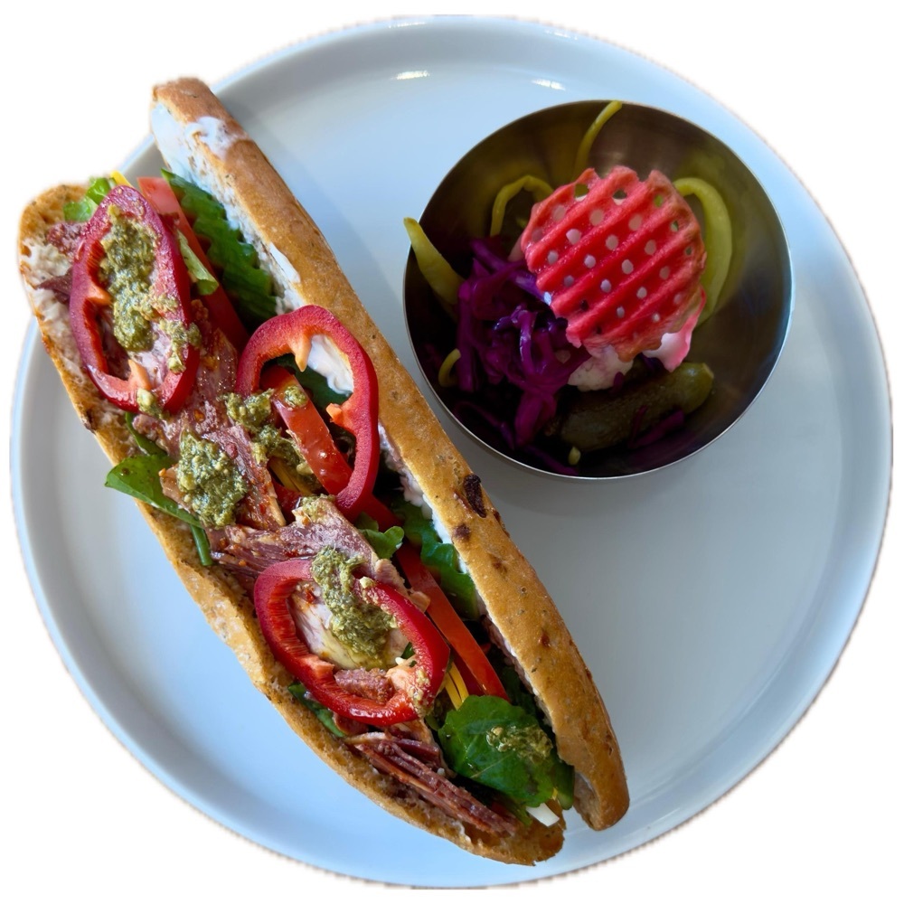 Füme Et & Cheddar Sandviç