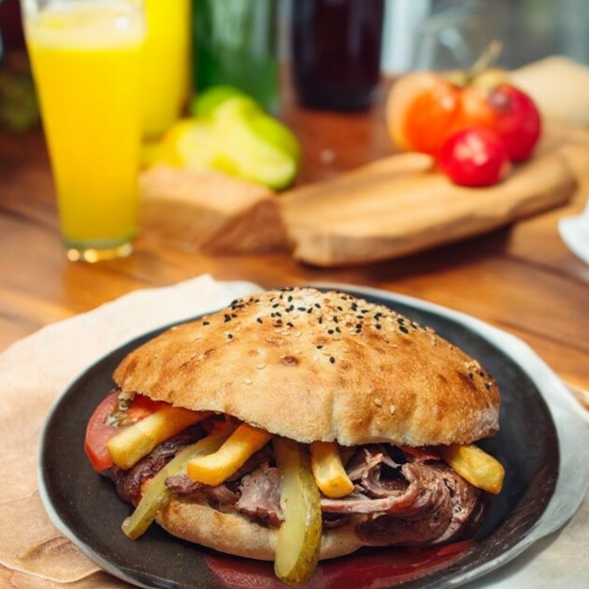 Sriracha Acısssos Dream Soslu VIP Tombik Et Döner Special Mix