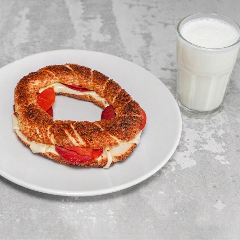 Karışık Simit Tost Menü