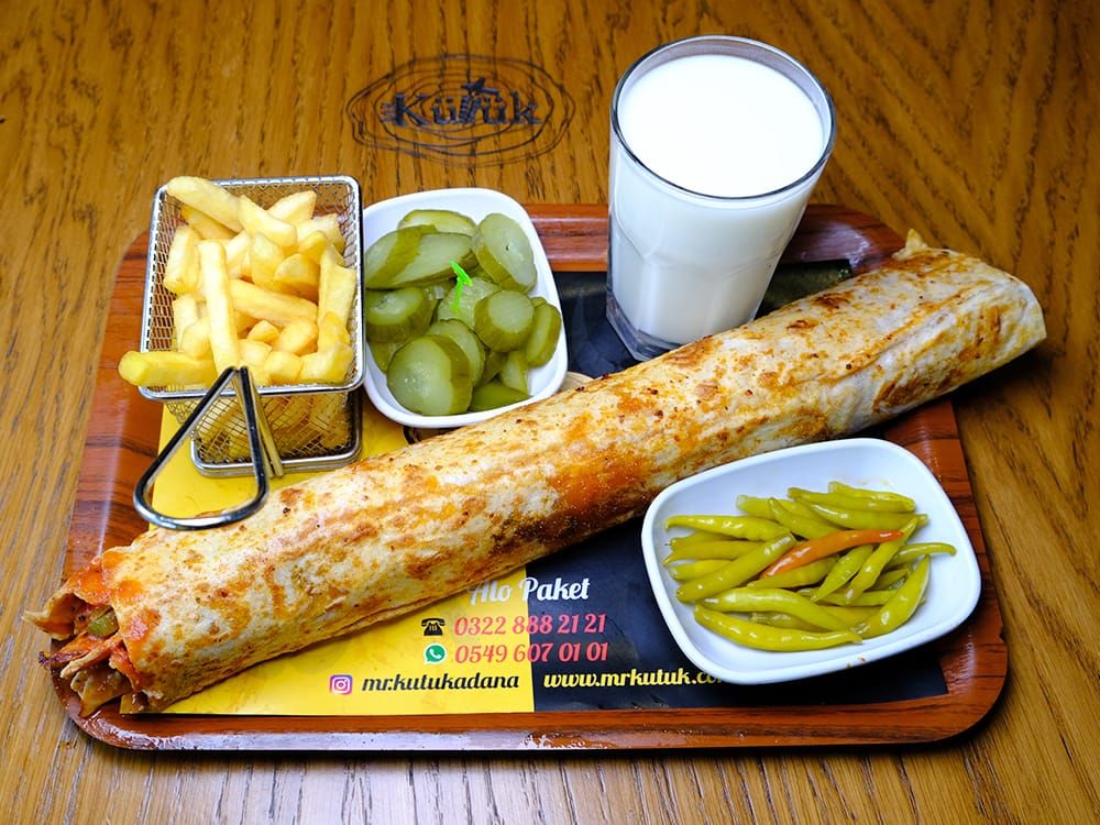 Zurna Tavuk Döner Dürüm Menü