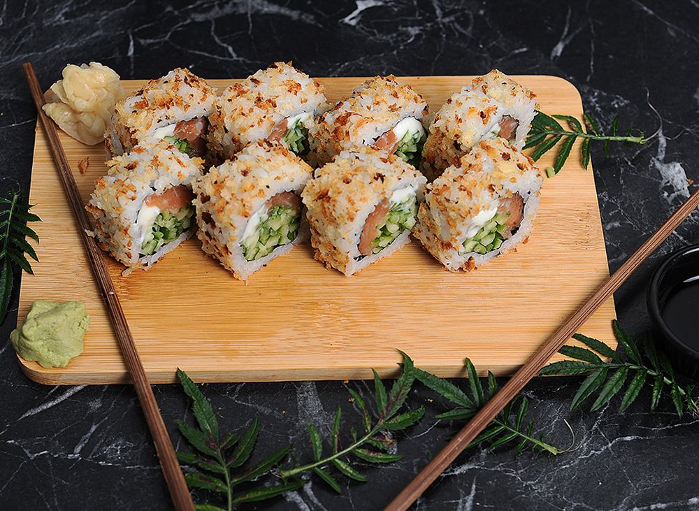Crunch Sake Roll (8 Parça)