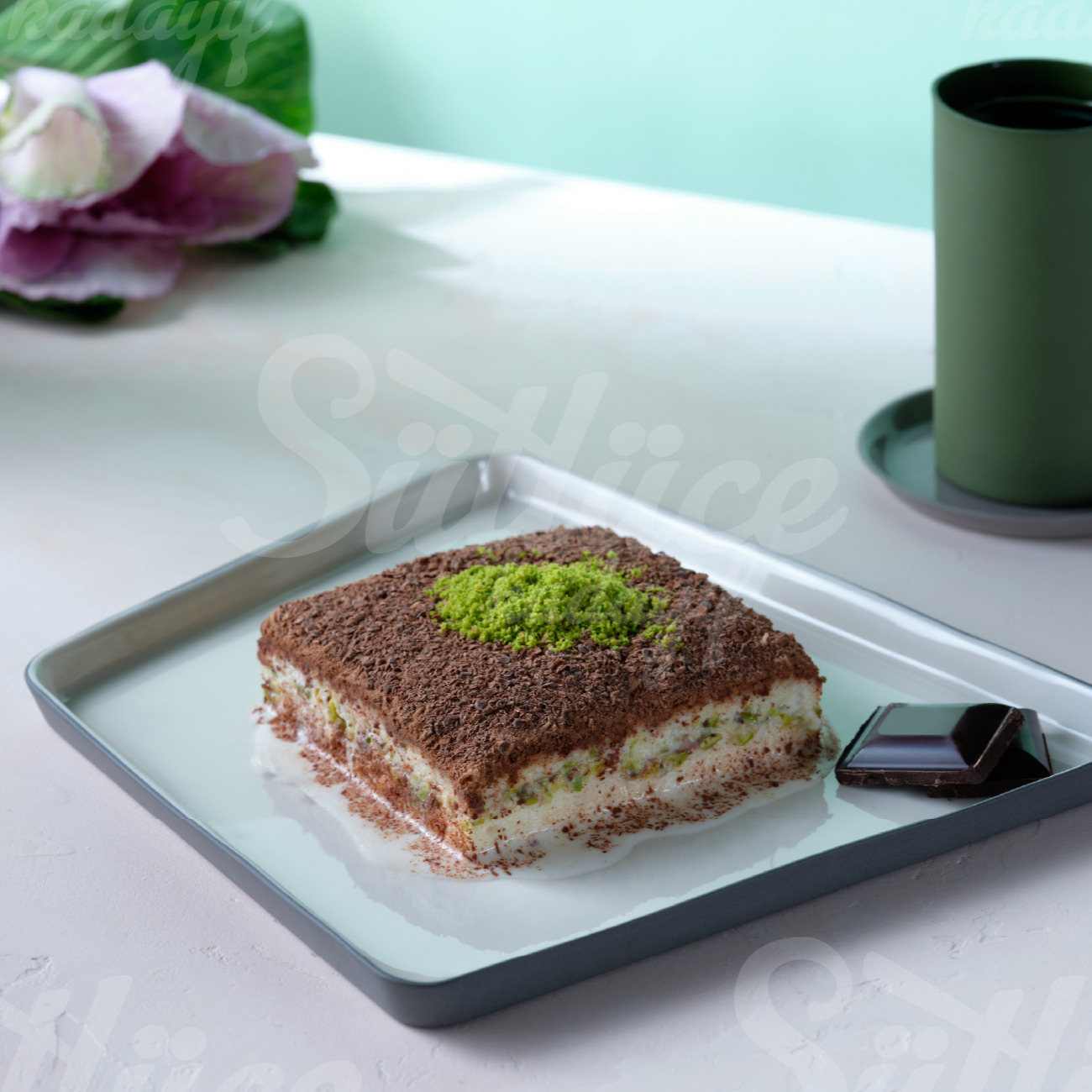 Çikolatalı Soğuk Kadayıf 6 Dilim