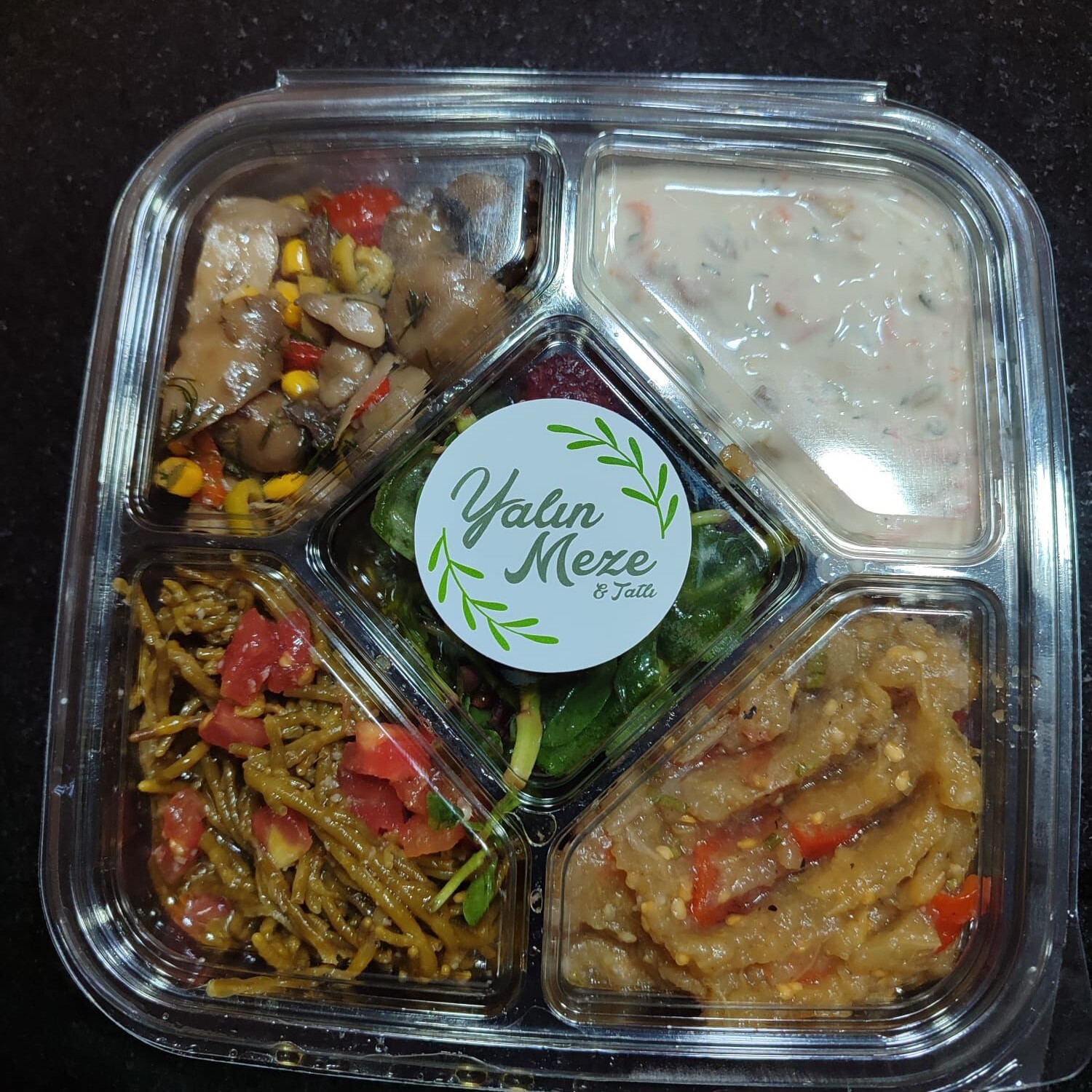 5!li Midi Meze Tabağı