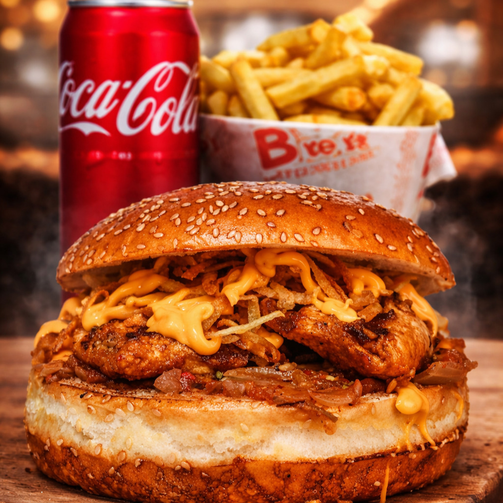 Tavuk Köz Burger