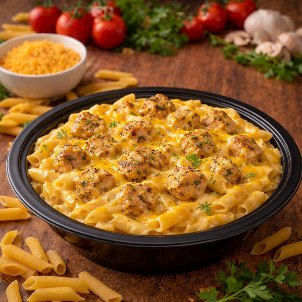Tavuklu Mac & Cheese Penne