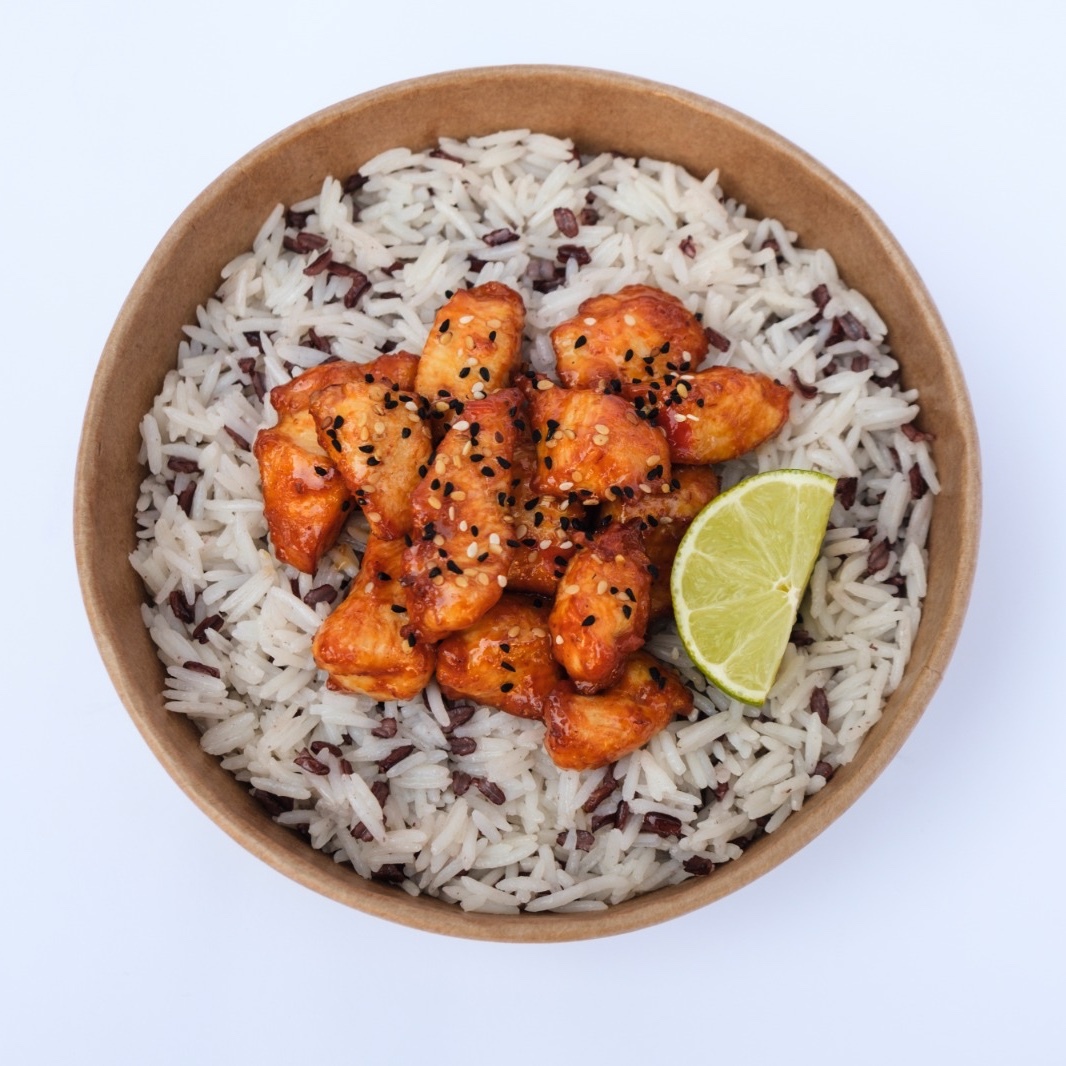 Basmati Pilav Üstü Asya Usulü Bowl