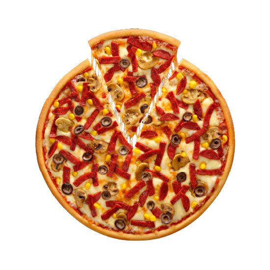 Büyük Boy Karışık Pizza (36 cm.)