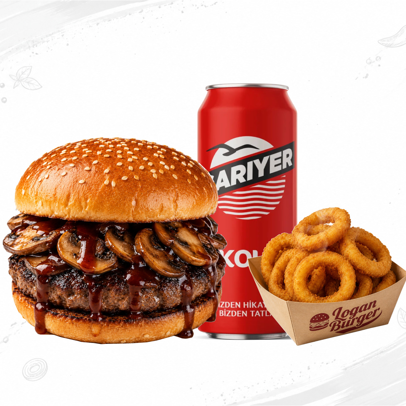 Soho Burger & Soğan Halkası Menü