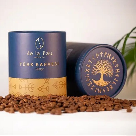 Türk Kahvesi Silindir Kutu