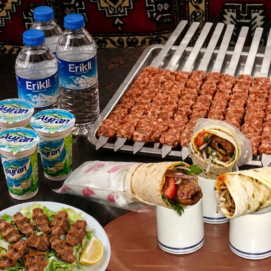3 Kişilik Seçmeli Dürüm Menü