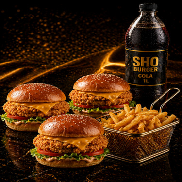 3 Adet Chicken Burger Menü