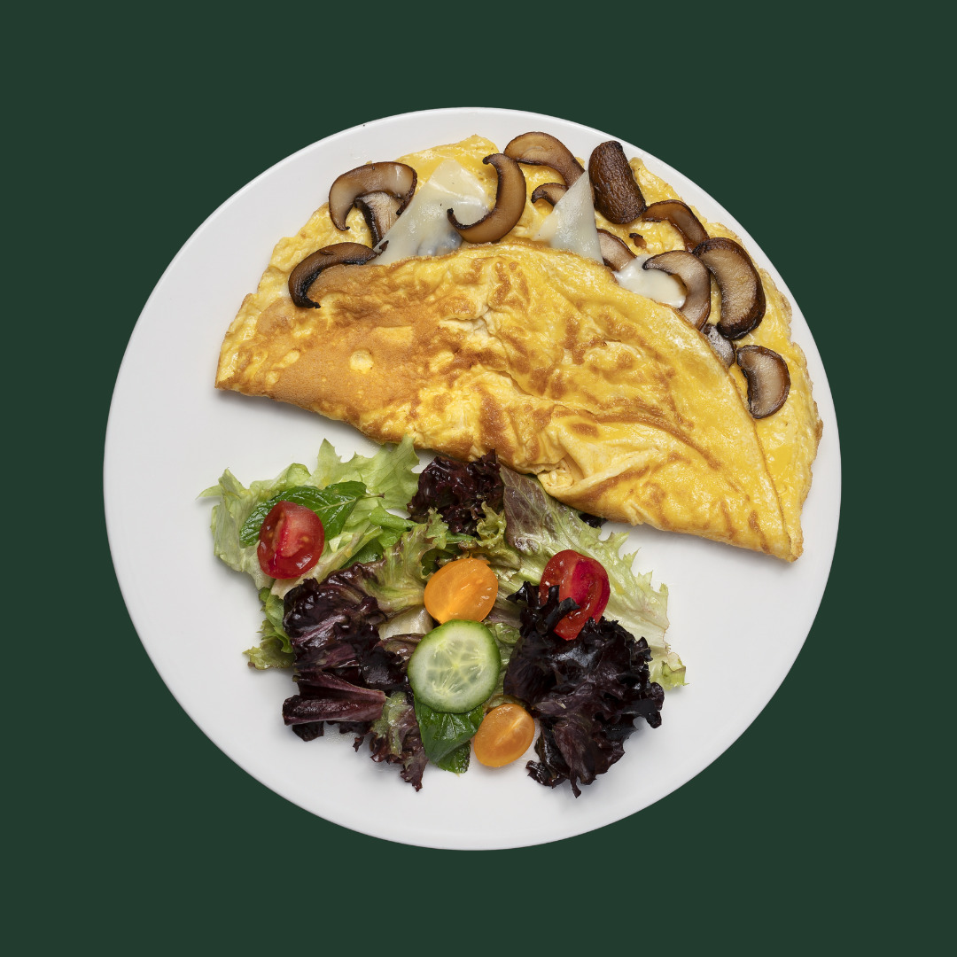 Mantarlı Kaşarlı Omlet