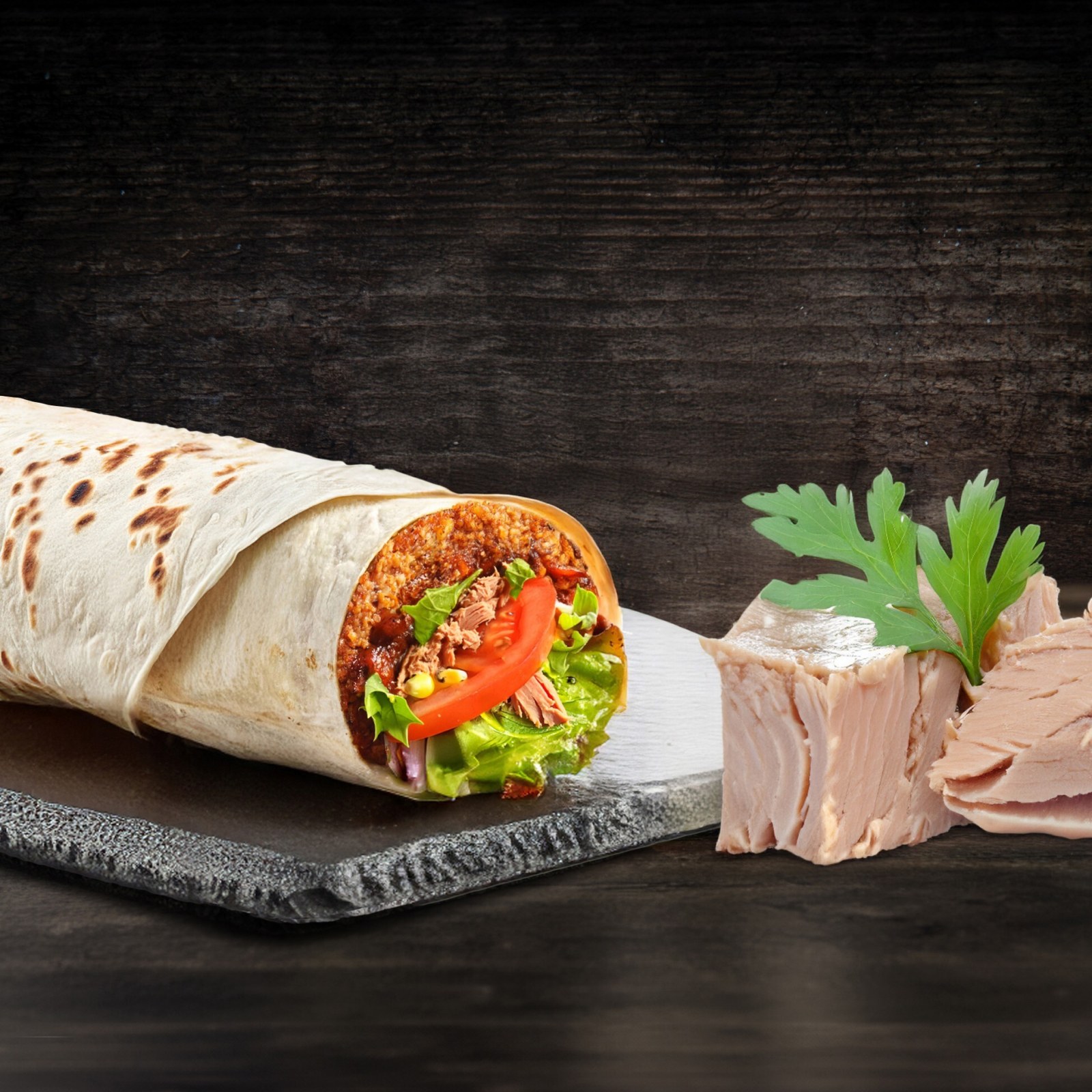 Ton Balıklı Maxi Dürüm (150 Gr)