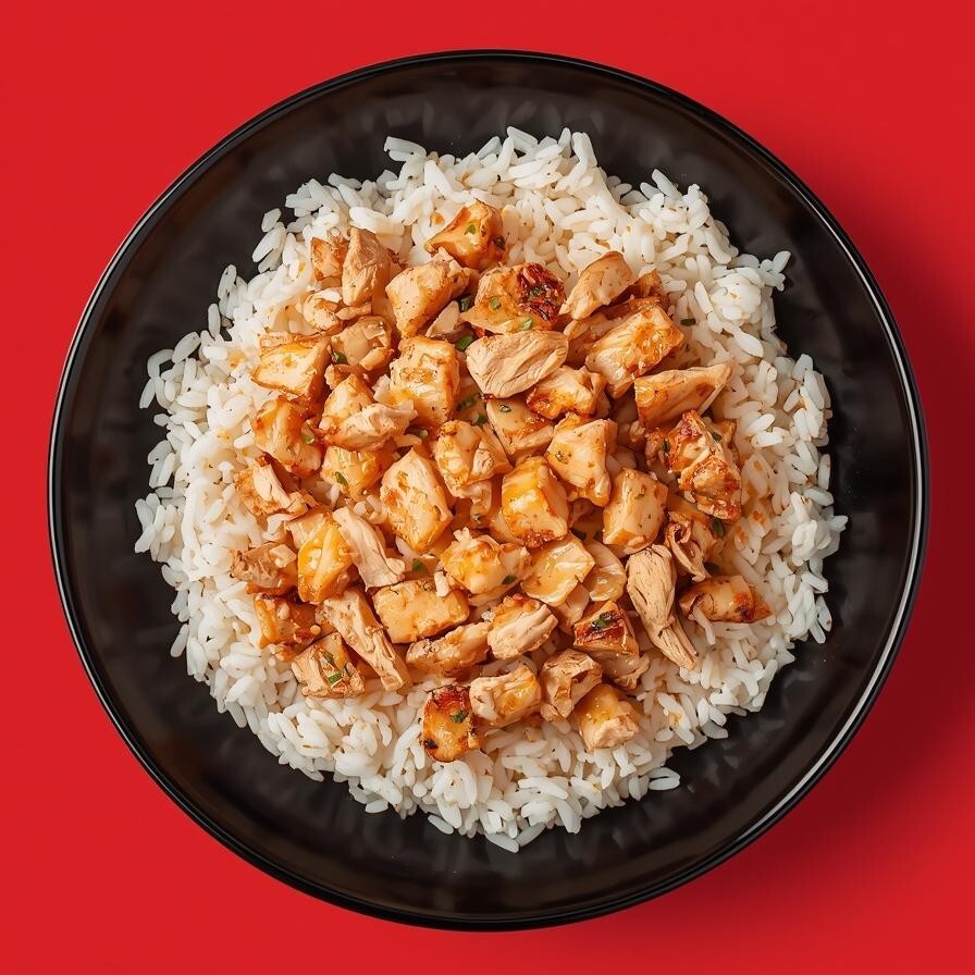 Beğendi Soslu Tavuklu Pilav