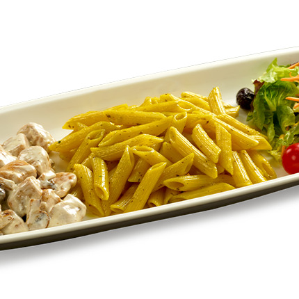 Pesto Soslu Tavuk + Coca Cola Doyuran Menü
