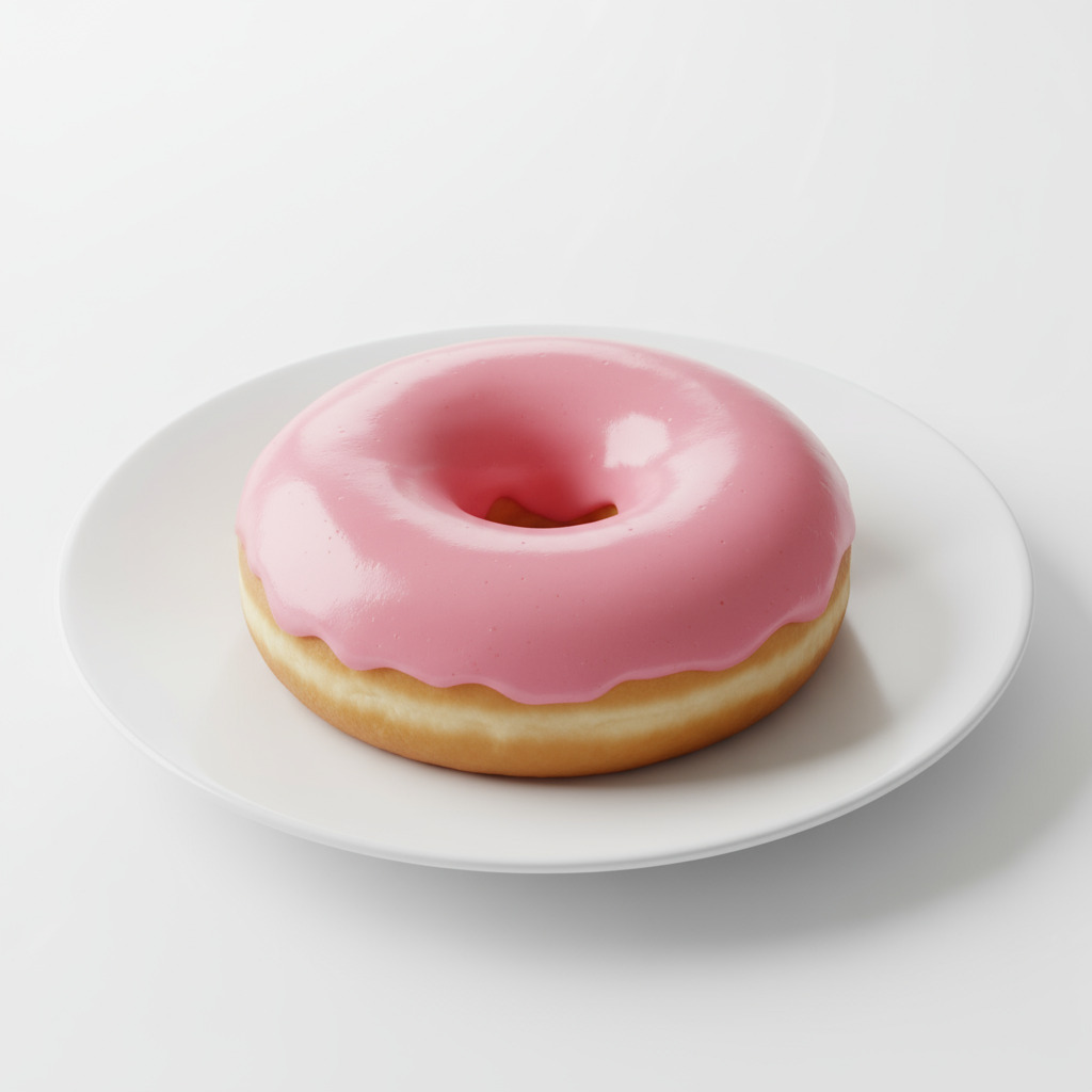 Çilekli Donut