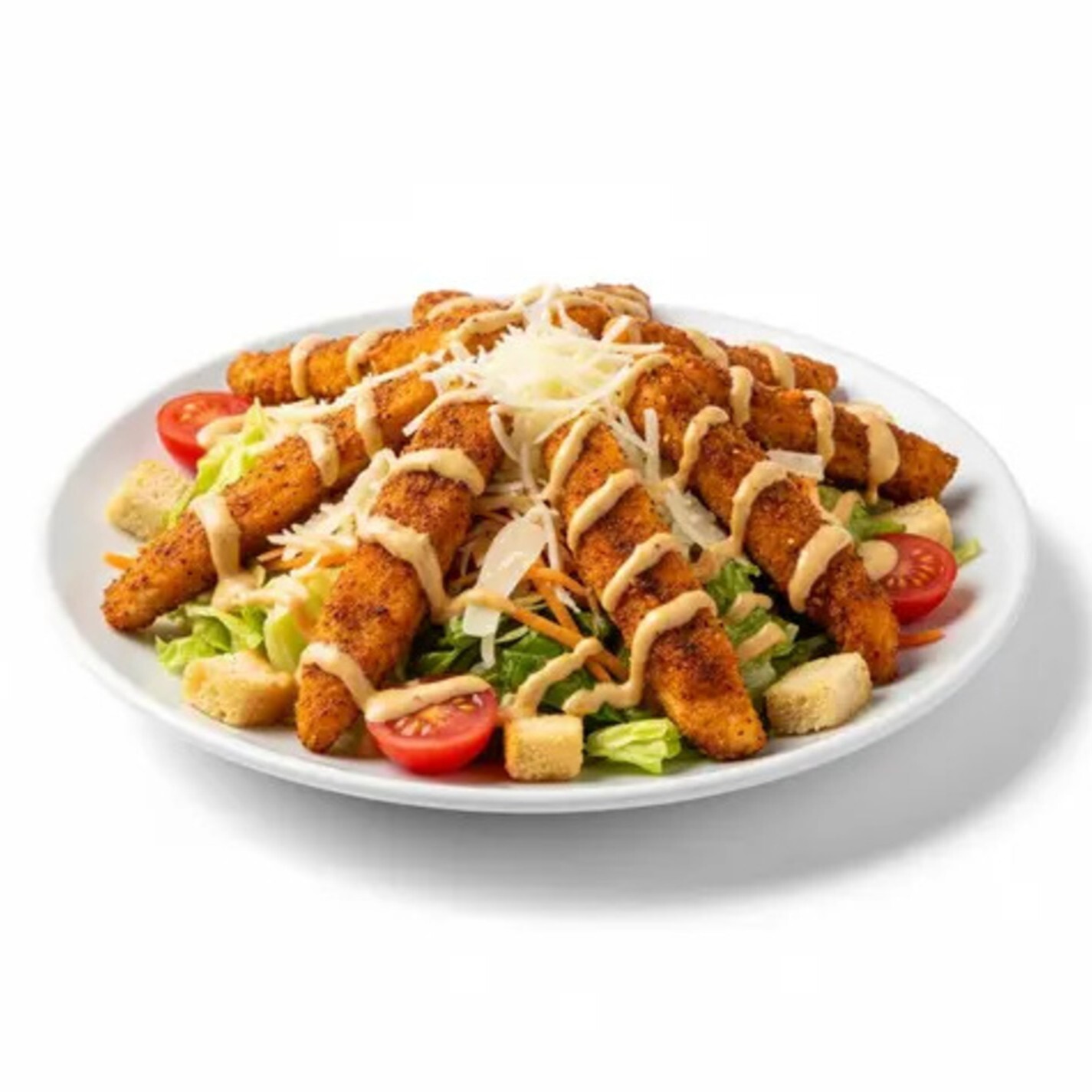 Kajun Tavuklu Sezar Salata