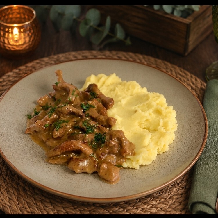 Beef Stroganoff
