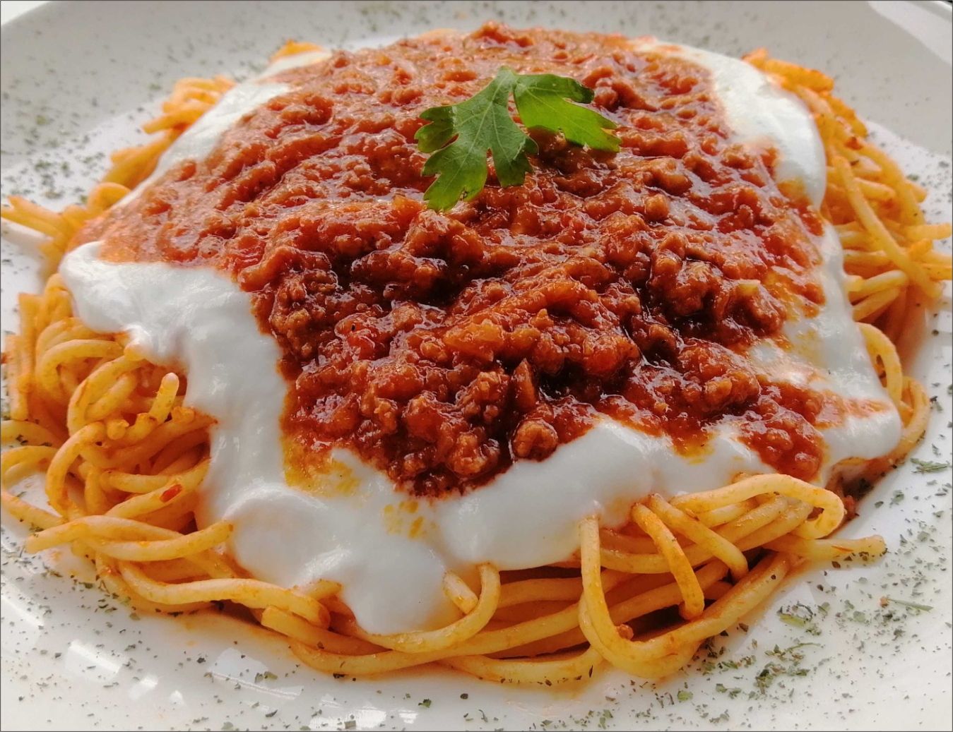 Bolognese Yoğurtlu