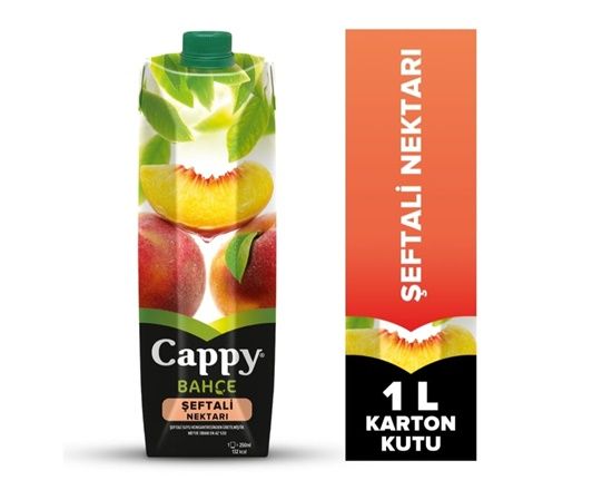 Cappy Şeftali Nektarı ( 1 Litre )
