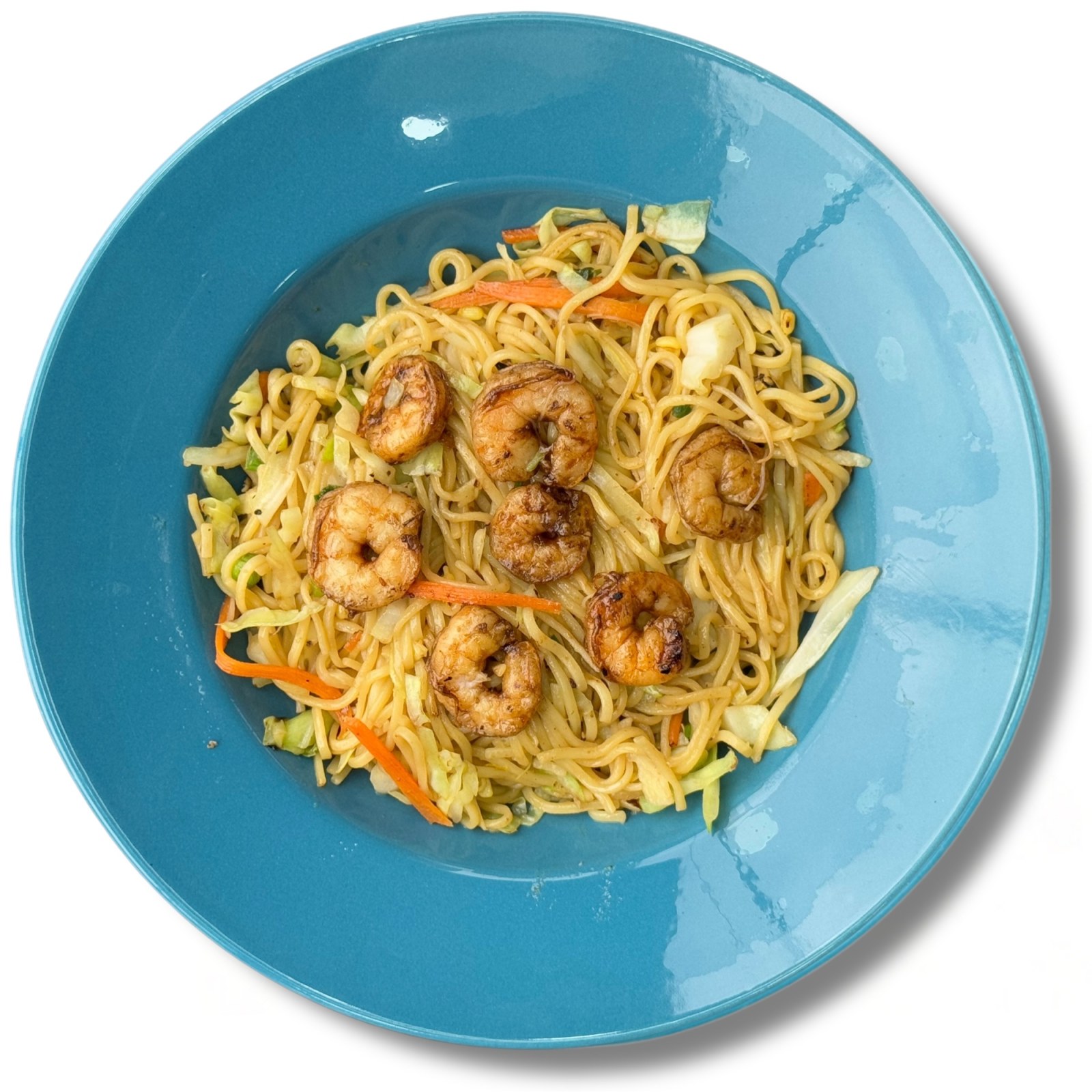 Karidesli Ramen Stir Fry