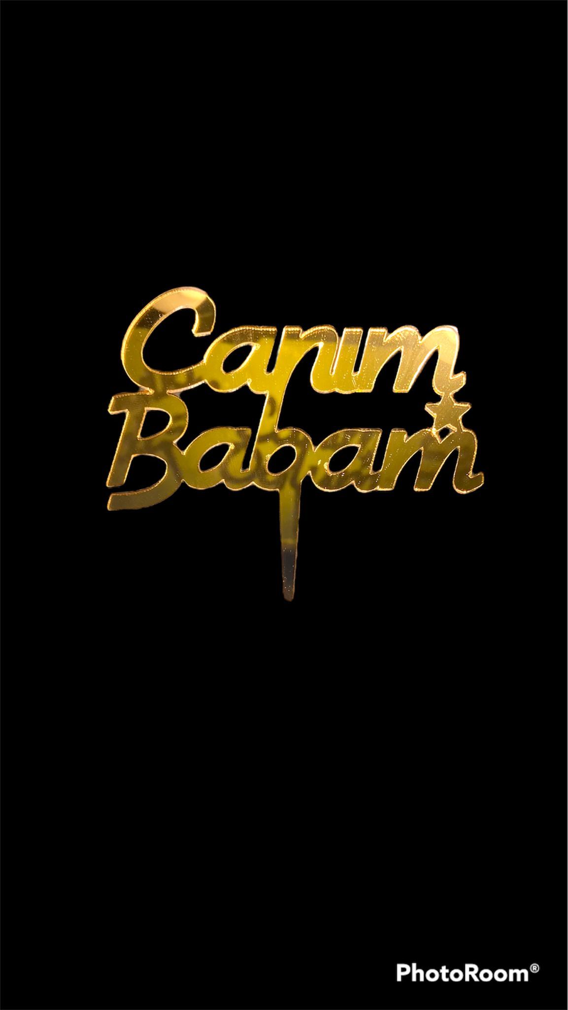 Canım Babam Pasta Üzeri Yazısı