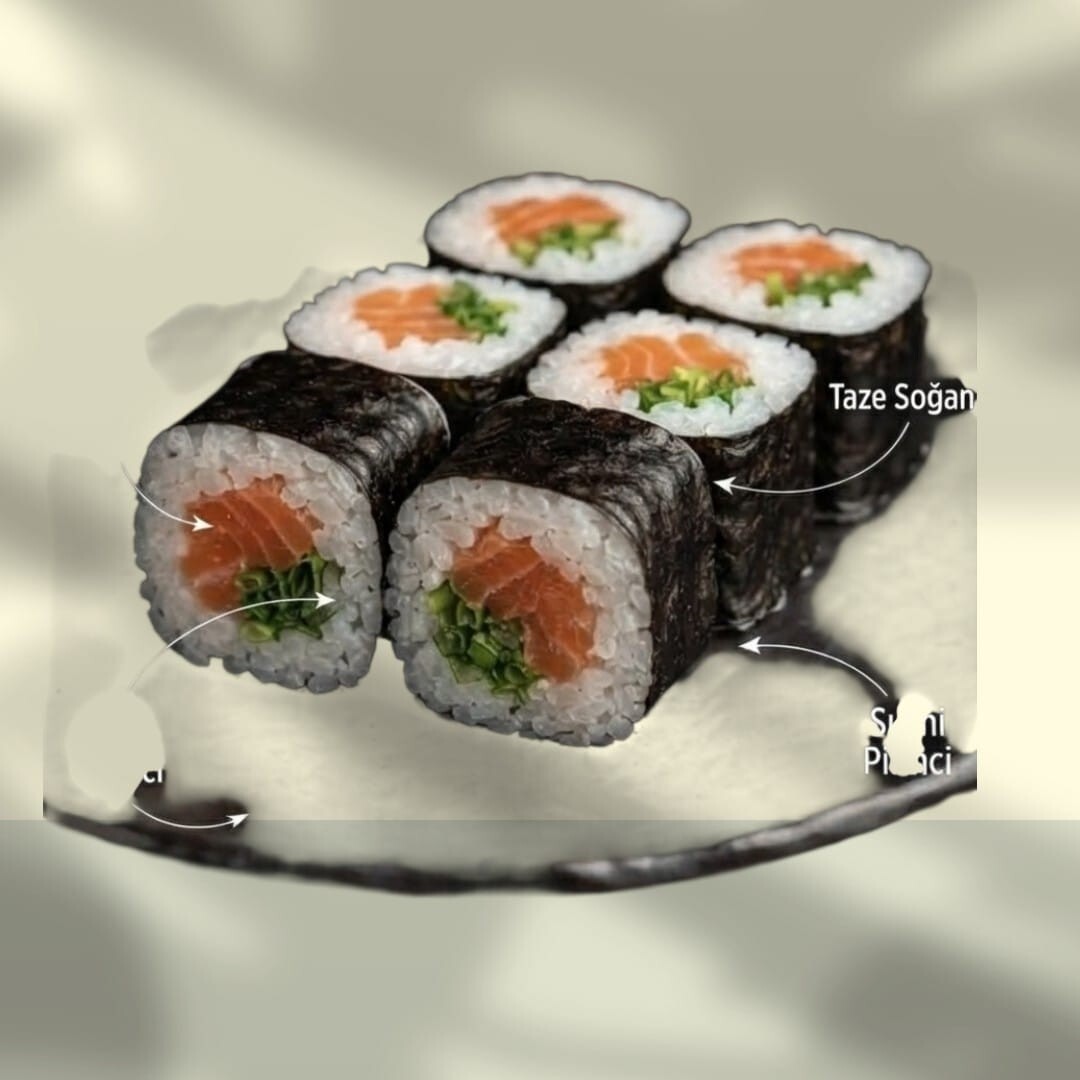 Negi Sake Maki (6 Parça)