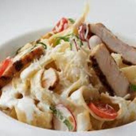 Fettucini Alfredo ( pepsi 330 ml )