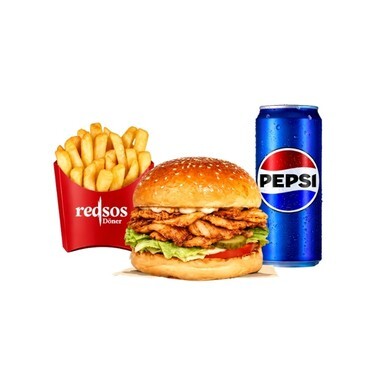 Tavuk Döner Burger Menü
