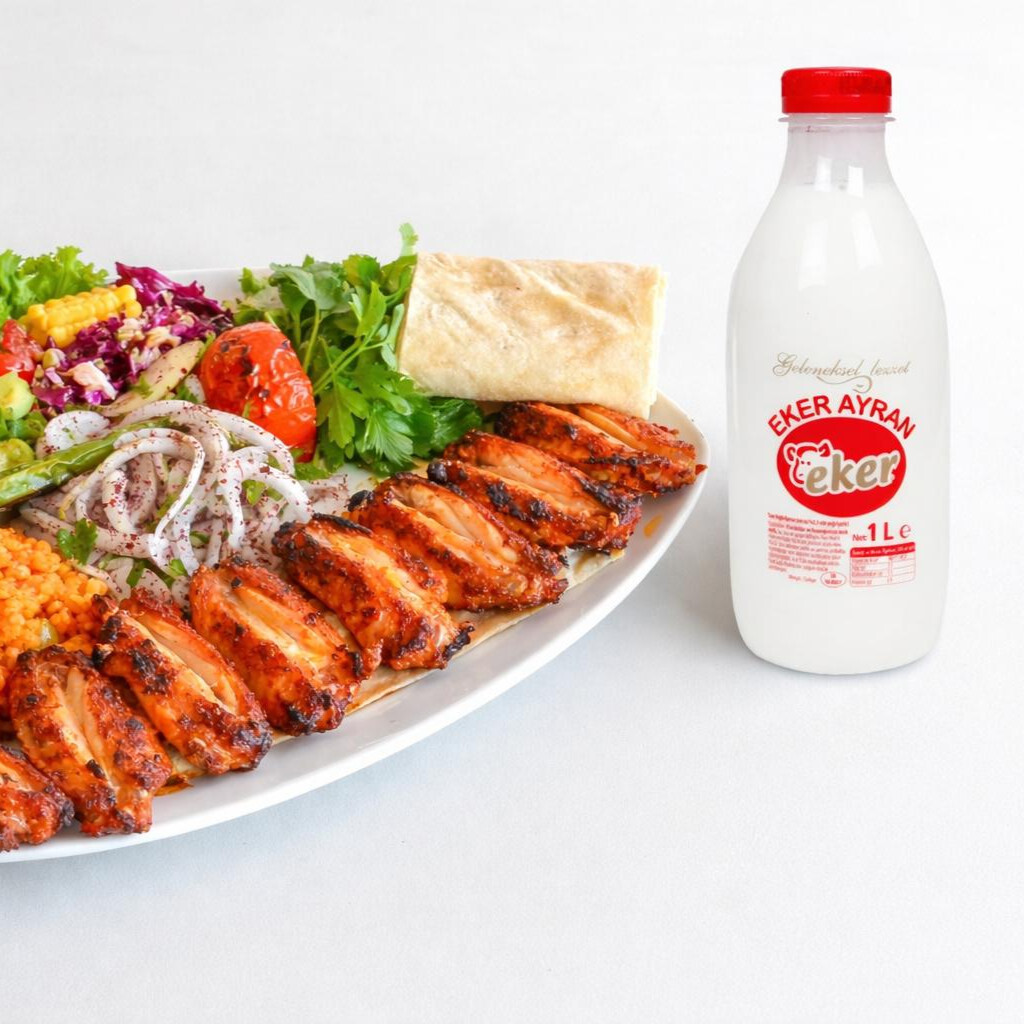 1 kg Tavuk Kanat + 1 lt Ayran