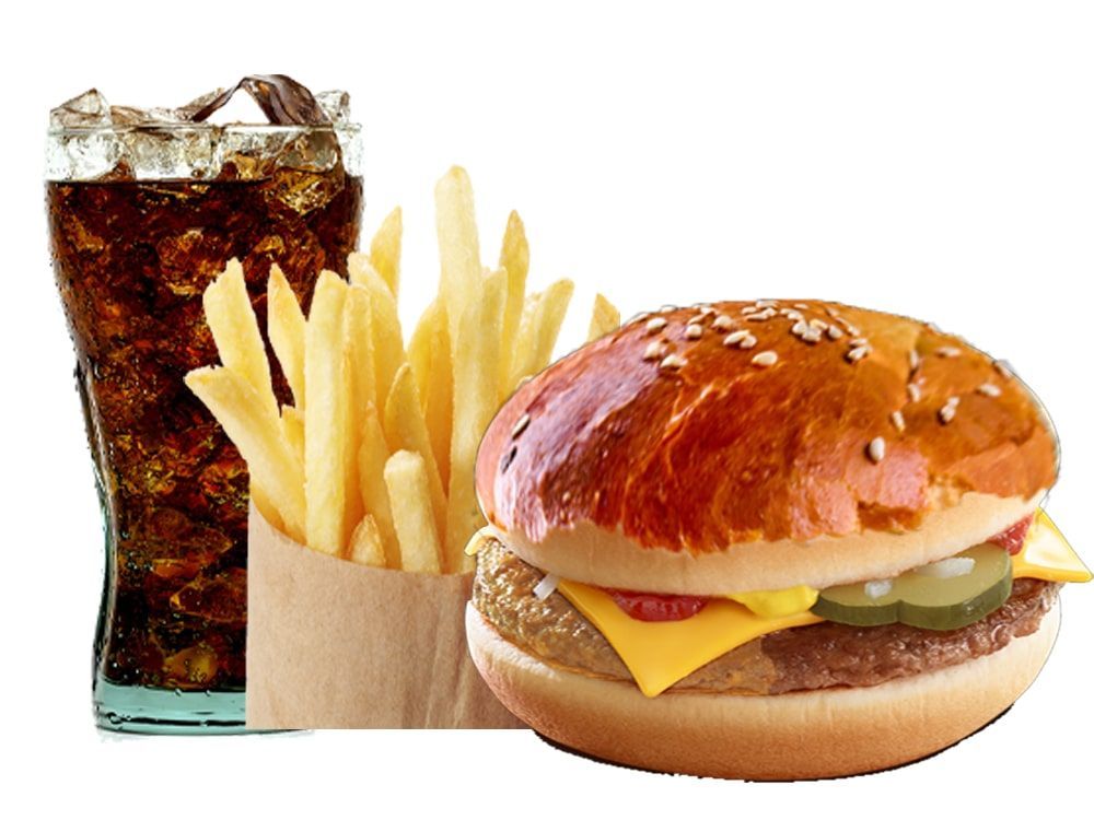 Cheseeburger Menü