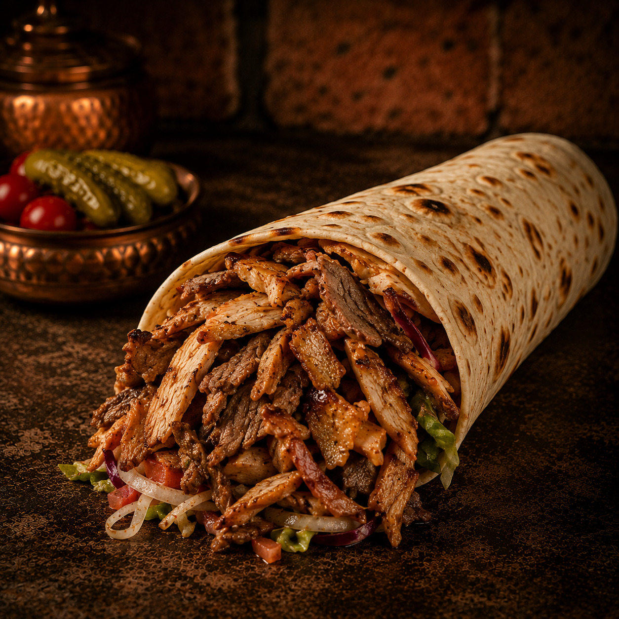 Karışık Döner Dürüm