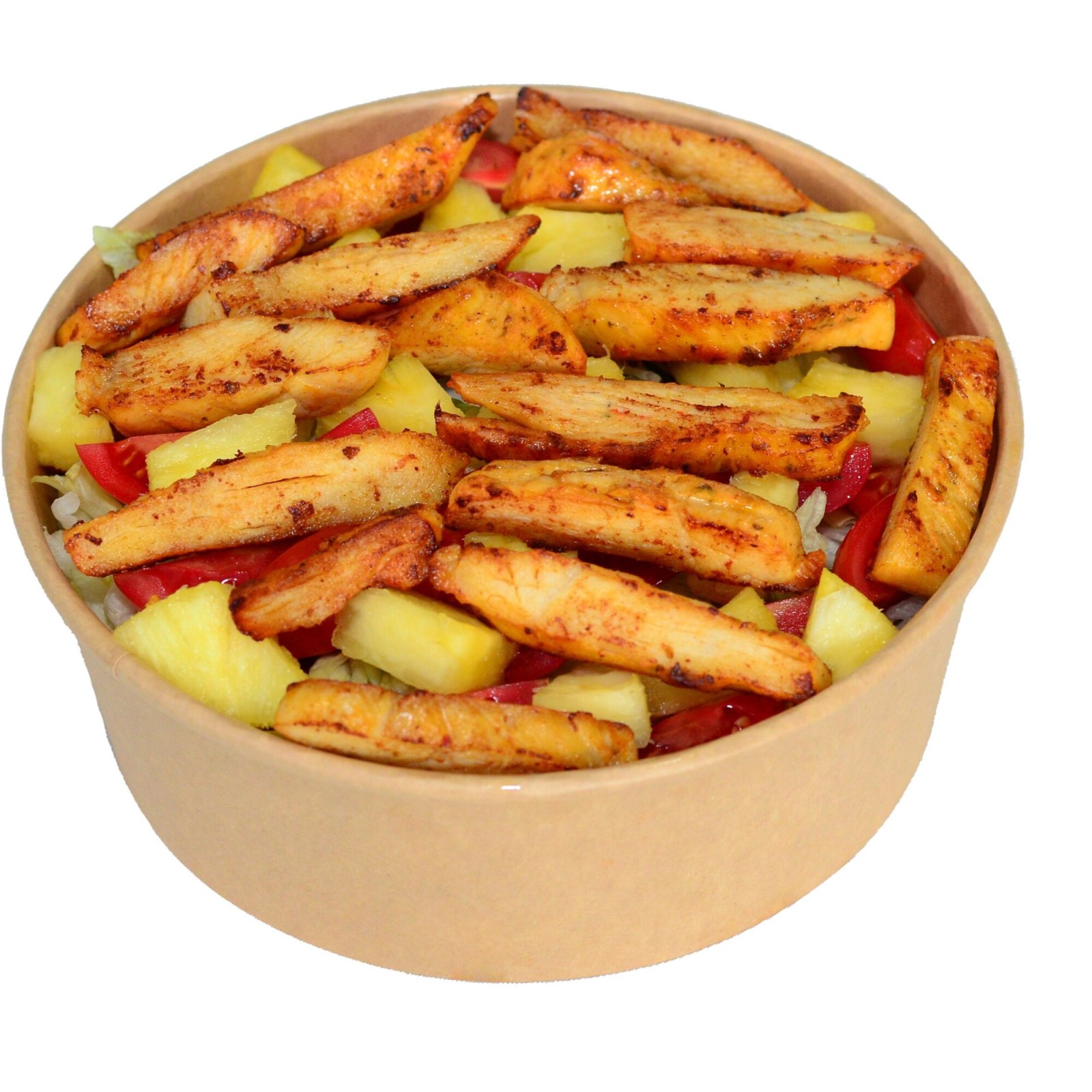 Tavuklu Ananaslı Salad
