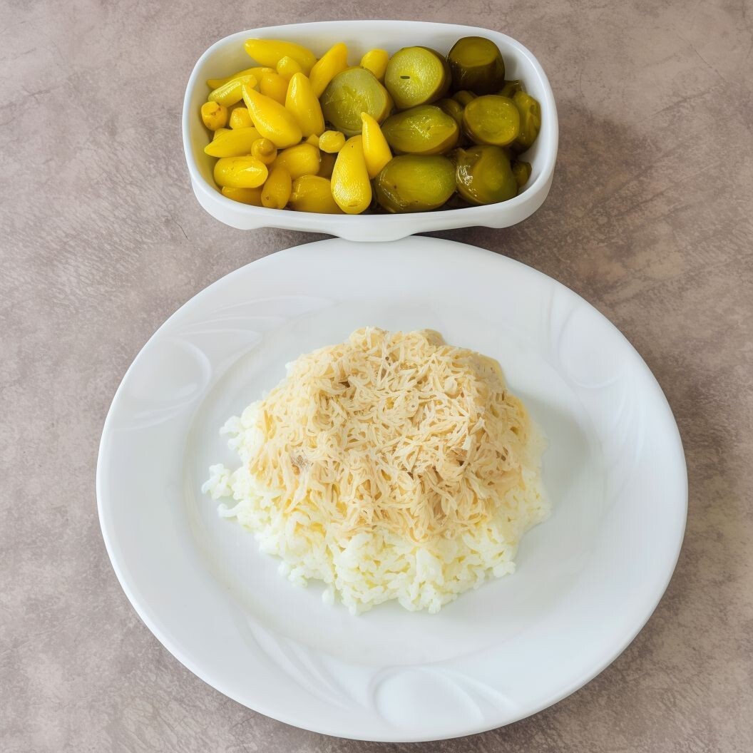Domatesli Tavuklu Pilav