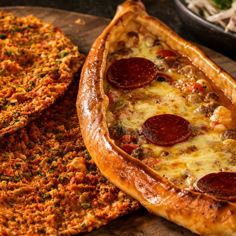 2'li Karışık Cantık & 2'li Lahmacun Menü