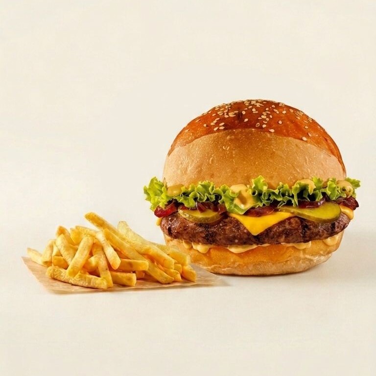 Nefis Cheese Burger (100 gr)