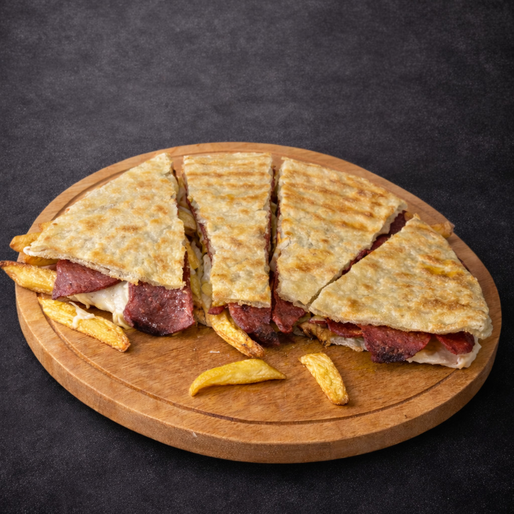 Karışık Bazlama Tost