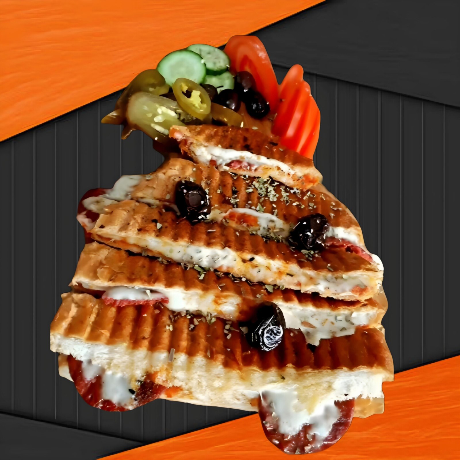 Yarım Ekmek Karışık Tost