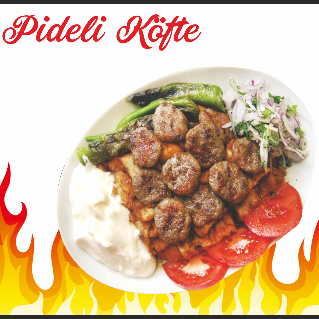 Pideli Köfte ( 1 Porsiyon )