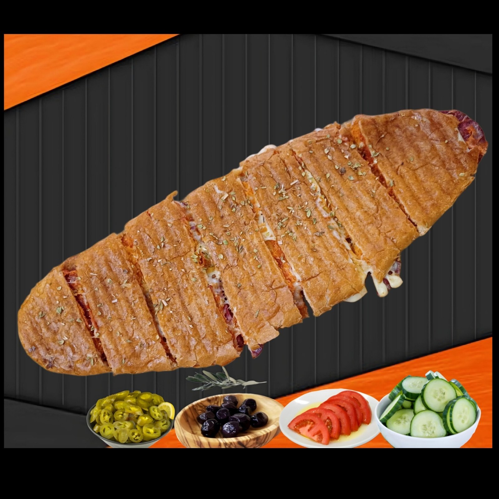 Baton Ekmek Kaşarlı Tost