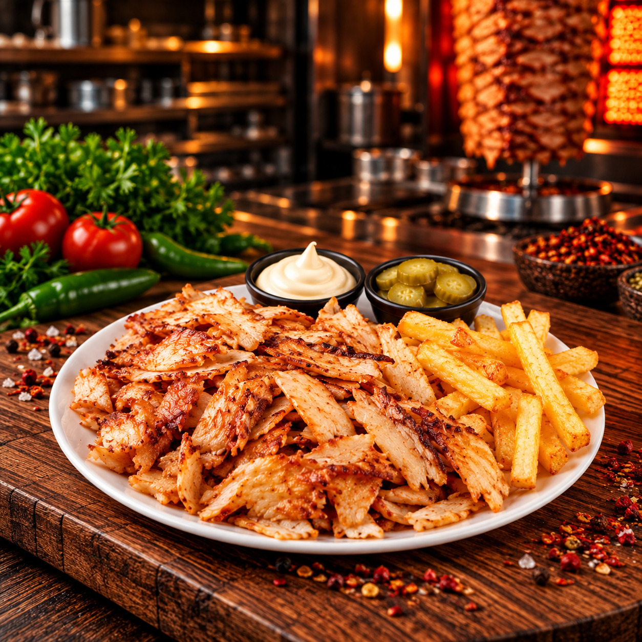 Tavuk Döner Porsiyon