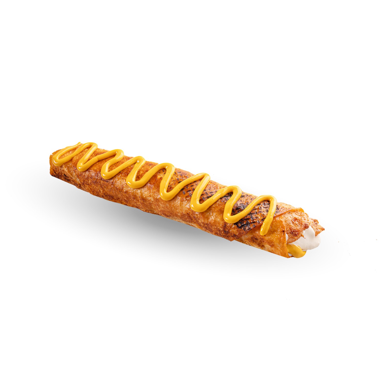 Cheddarlı Tavuk Döner Dürüm (Büyük Boy)