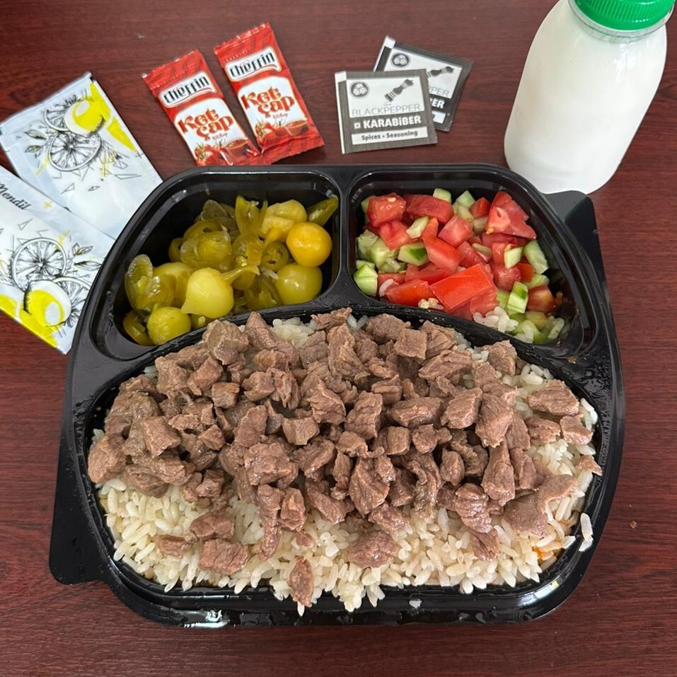 2 x Kavurmalı Pilav (1 Pors.) + 2 x Organik Yayık Ayran