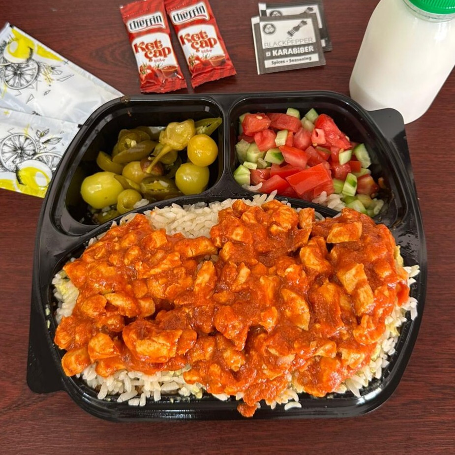 1 Tavuk Soteli Pilav + Ayran + Salata