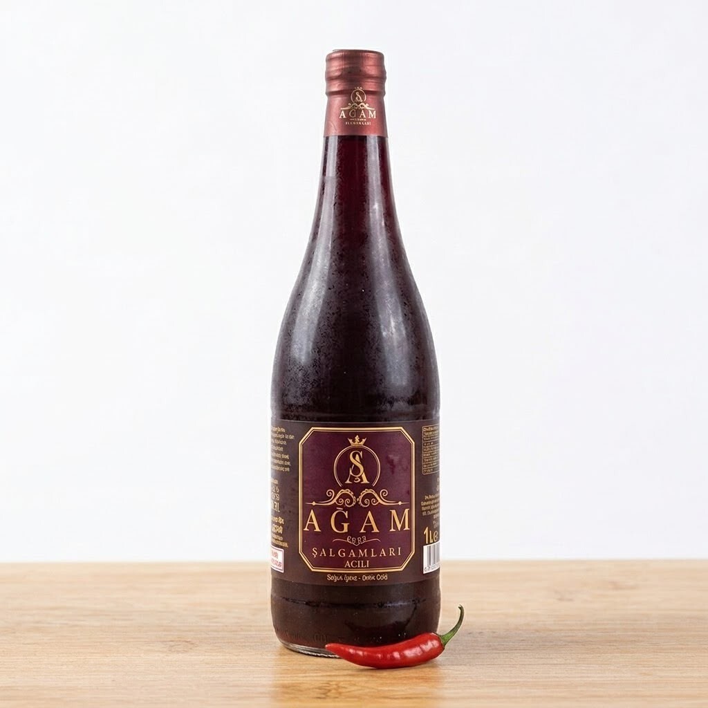 Ağam Acılı Şalgam (1 lt)