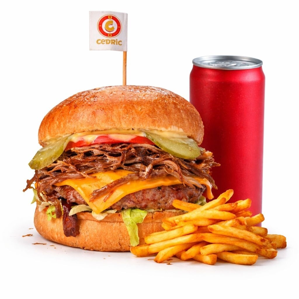 Tiftik Burger Menü(4lü soğan halkası hediye)