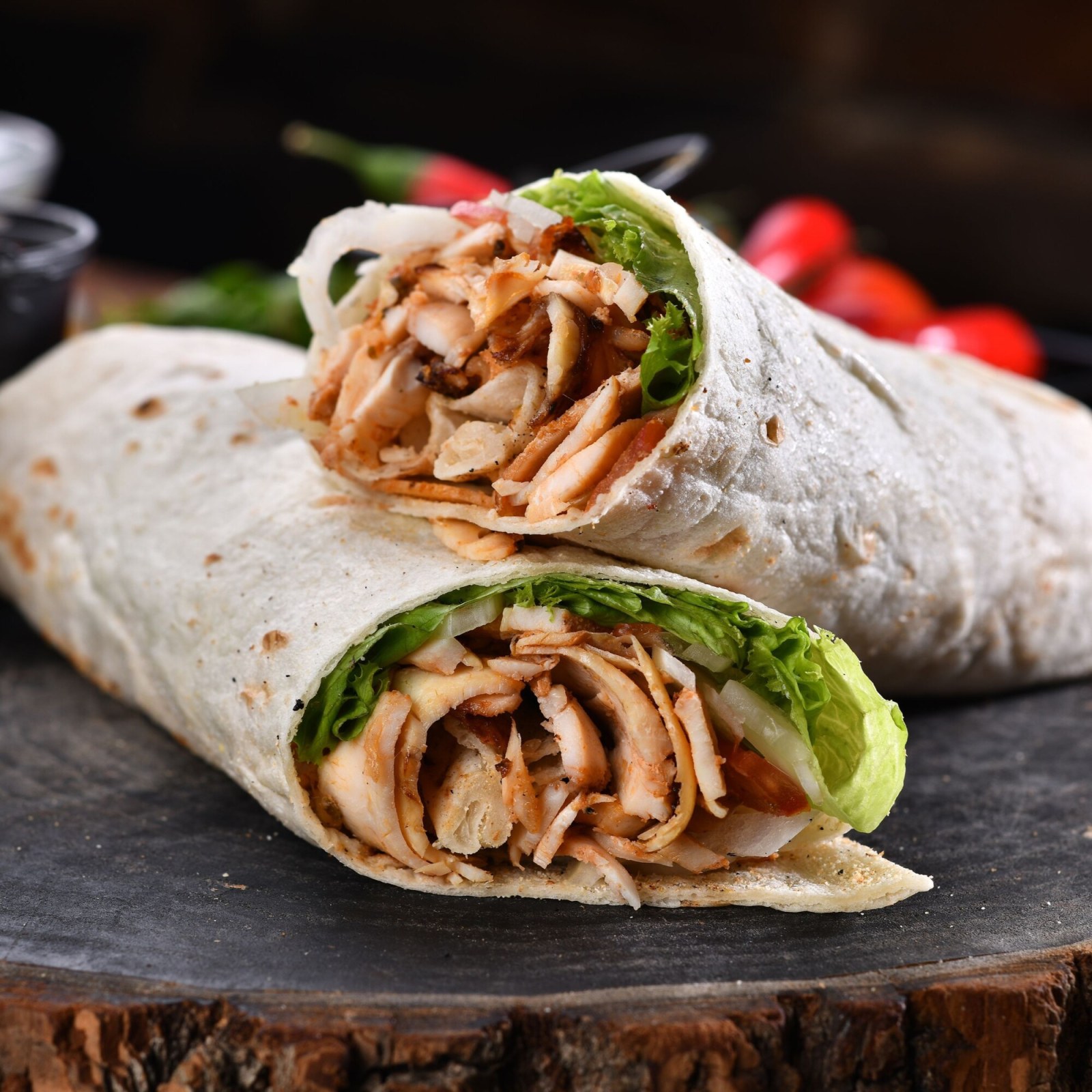 Lavaş Tavuk Döner