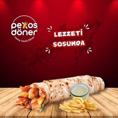 Pexos Tavuk Döner Dürüm