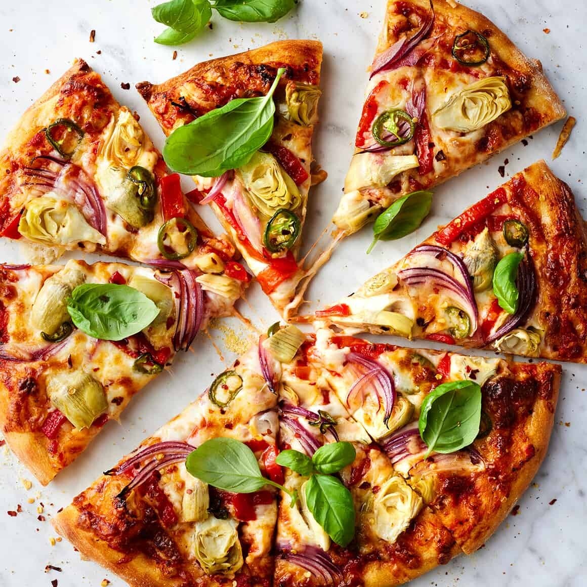 Vejeteryan Pizza